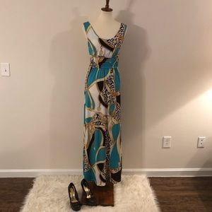 Beautiful Print Maxi Dress